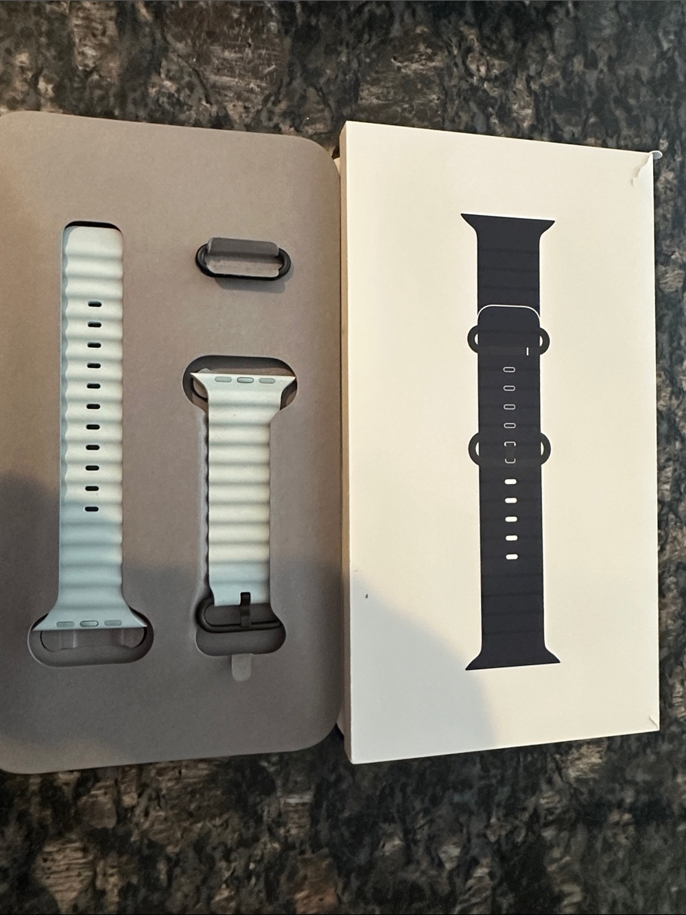 Apple Watch Silicone Replacement Watch Band - Light Blue Ocean